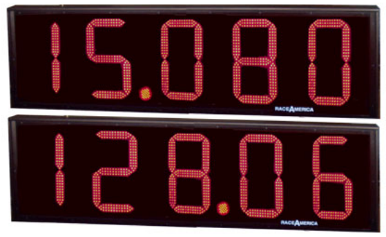 24-Inch Drag Racing Scoreboard